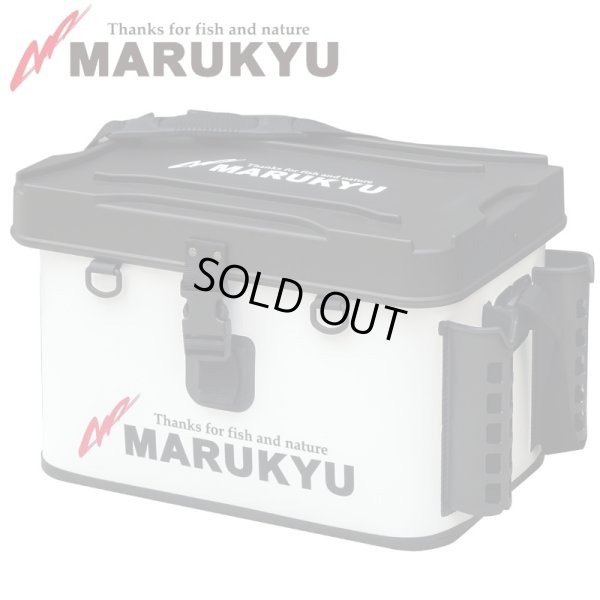 画像1: マルキュー タックルストレージ MQ-03 ホワイト フィッシング バッグ 釣具 エサ入れ 道具入れ 磯釣り 鮎 船 ルアー 18459