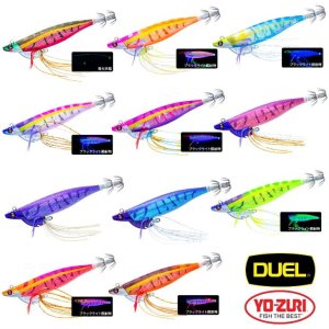 画像1: DUEL ヨーヅリ 3.5号 28g エビQ TR システムカラー A1823 デュエル ティップラン 船アオリイカ エギングルアー 餌木 (2024年新製品) (1)