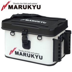 画像1: マルキュー タックルストレージ MQ-03 ホワイト フィッシング バッグ 釣具 エサ入れ 道具入れ 磯釣り 鮎 船 ルアー 18459 (1)