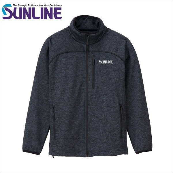 SUNLINE フリーススーツ セットアップ ブラック 黒 S M L LL 3L 4L