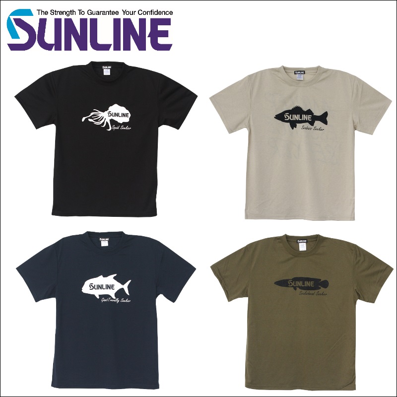 SUNLINE DRY ドライ Tシャツ アウトドア用品 SUW15203DT