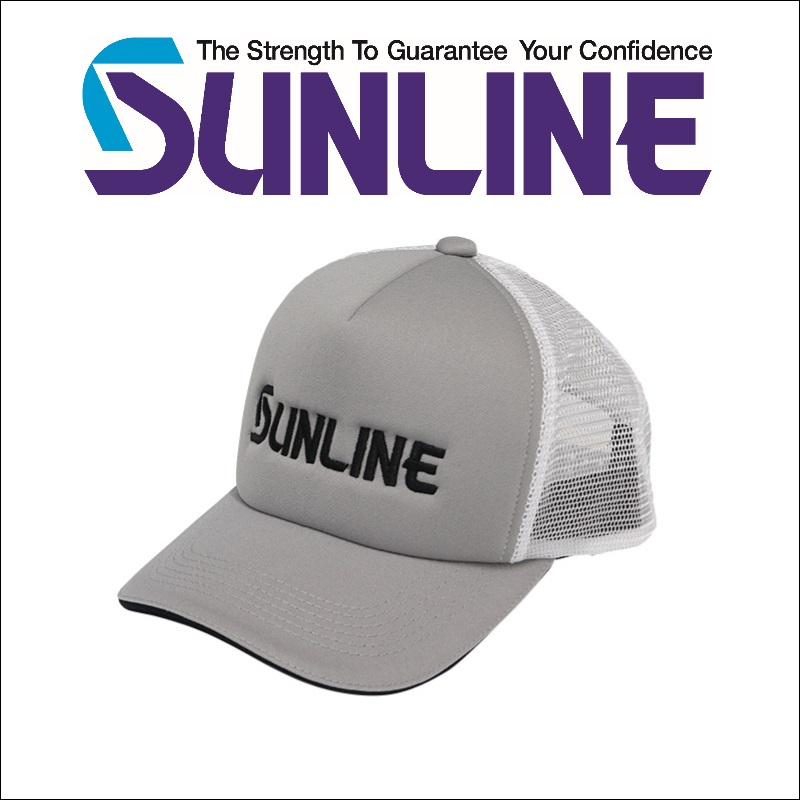 SUNLINE ロゴ メッシュキャップ 帽子 アウトドア用品 CP3822